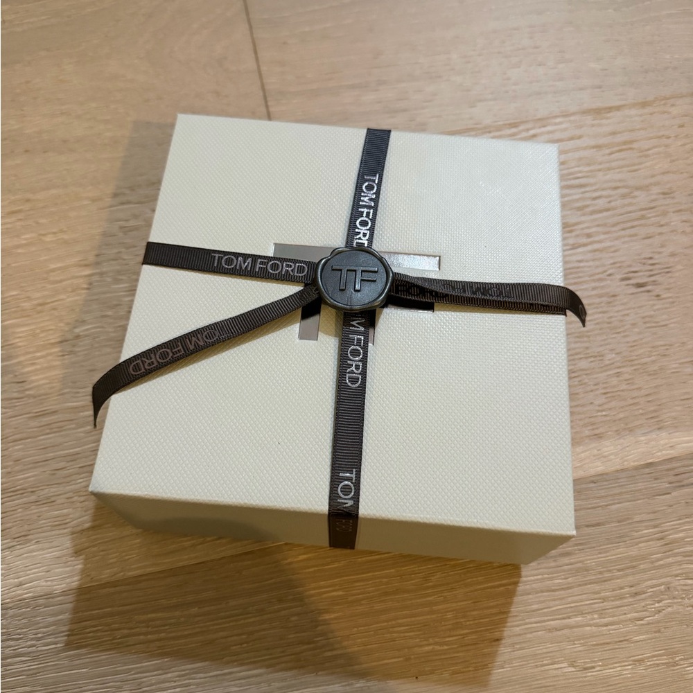 Tom Ford Ivory Box with Dark Brown Ribbon
